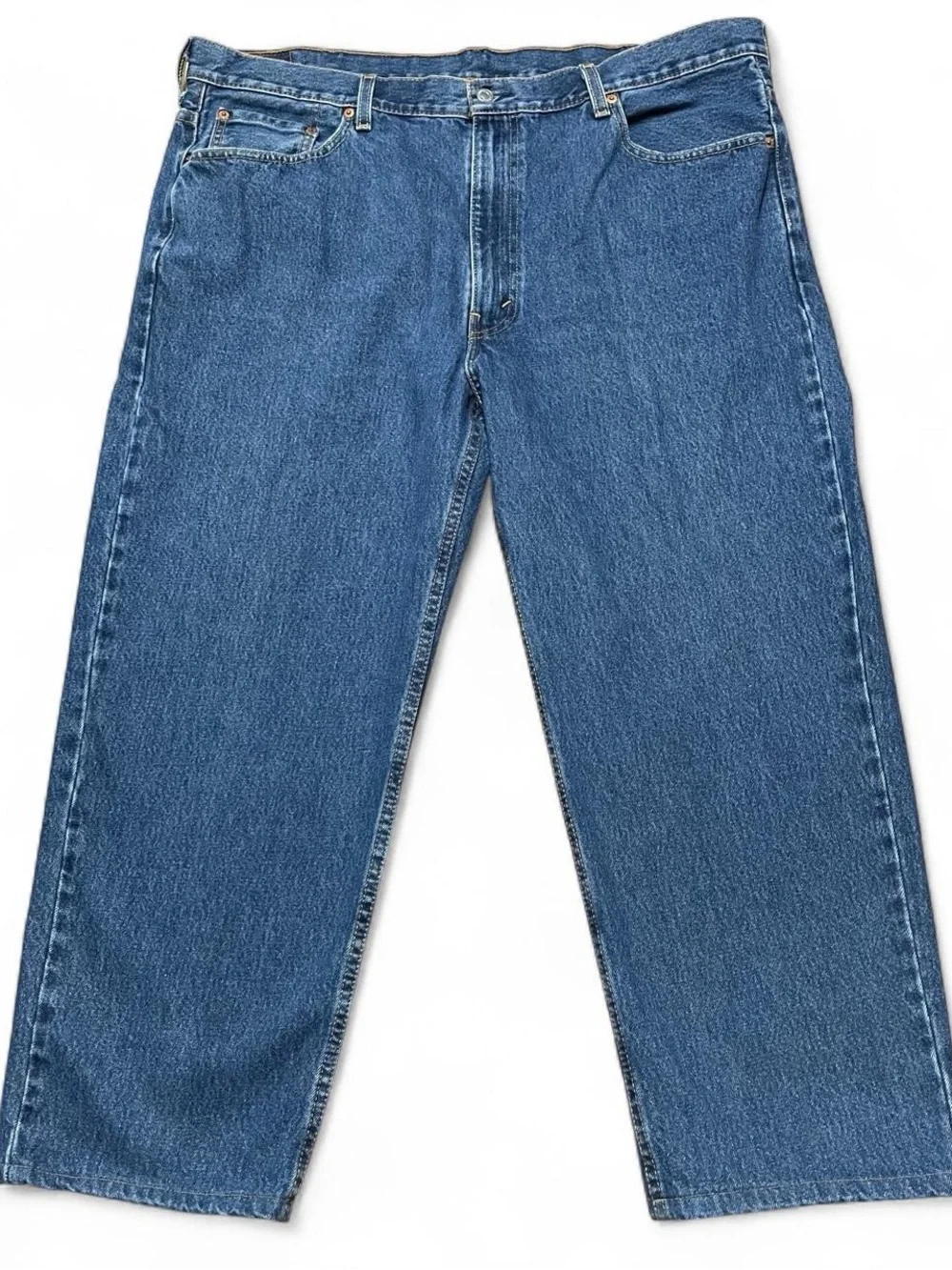 Levis 550 Relaxed Fit Mens Sz 44x28 Jeans Blue Medium Wash Pants